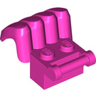 LEGO Dark Pink Brick 1 x 2 with Claws and Handle (80488)