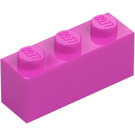 LEGO Dunkles Pink Stein 1 x 3 (3622 / 45505)