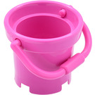 LEGO Dark Pink Bucket with Handle