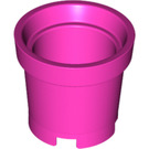 LEGO Dark Pink Bucket without Handle Holes (18742)