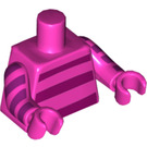 LEGO Dark Pink Cheshire Cat Minifig Torso (973 / 88585)