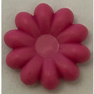 LEGO Dark Pink Clikit Daisy 2 x 2 with 10 Petals (45455 / 46281)