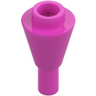 LEGO Dark Pink Cone 1 x 1 Inverted with Handle (11610)