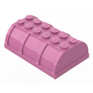 LEGO Dark Pink Container 4 x 6 Lid  (4238 / 33341)