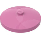 LEGO Dark Pink Dish 4 x 4 (Solid Stud) (3960 / 30065)