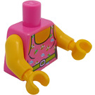 LEGO Dark Pink Fitness Instructor Torso (973 / 88585)