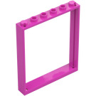 LEGO Dark Pink Frame 1 x 6 x 6 (42205)