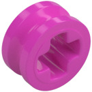 LEGO Dark Pink Half Bushing (32123 / 42136)