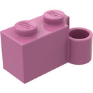 LEGO Dunkelpink Scharnier Backstein 1 x 4 Base (3831)