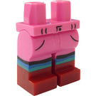 LEGO Dunkelpink Luna Lovegood Minifigure Hüften und Beine (3815)