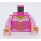 LEGO Dark Pink Minifig Torso Aurora (973 / 76382)