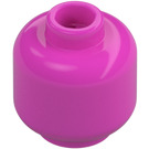 LEGO Dark Pink Minifigure Head (Recessed Solid Stud) (3274 / 3626)