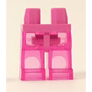 LEGO Dunkelpink Minifigure Hüften mit Transparent Dark Pink Beine (3815)
