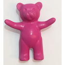 LEGO Dark Pink Minifigure Teddy Bear (6186)