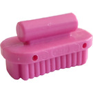 LEGO Dunkles Pink Oval Brush (92355)