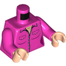 LEGO Dark Pink Penny Minifig Torso (76382)
