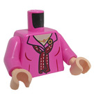 LEGO Dark Pink Phyllis Lapin Vance Minifig Torso (973 / 76382)