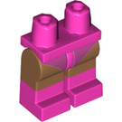 LEGO Dunkelpink Power Batgirl Minifigure Hüften und Beine (3815 / 29917)