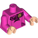 LEGO Tummanvaaleanpunainen Professori Dolores Umbridge Vartalo (973 / 76382)