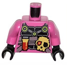 LEGO Dark Pink Richie Torso (973)