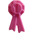 LEGO Dark Pink Rosette Ribbon No. 1 (92355)