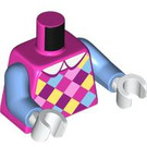LEGO Dunkelpink Rosie Minifig Torso (973 / 76382)