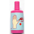 LEGO Dark Pink Scala Bathroom Accessories Shampoo Bottle with Hand Soap Sticker (6933)