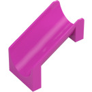 LEGO Dark Pink Slide Straight 4 x 6 x 6 (27976)