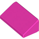 LEGO Dark Pink Slope 1 x 2 (31°) (85984)