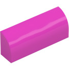 LEGO Dark Pink Slope 1 x 4 Curved (6191 / 10314)