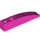 LEGO Dark Pink Slope 1 x 6 Curved (41762 / 42022)
