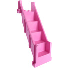 LEGO Rose foncé Escalier 4 x 6 x 7 1/3 Enclosed Droit (4784)
