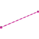 LEGO Dark Pink String with Coupling Points and End Studs 1 x 21 (1155 / 63141)