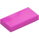 LEGO Dark Pink Tile 1 x 2 with Groove (3069 / 30070)