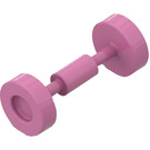 LEGO Dark Pink Wheels for Trolley / Skateboard (2496 / 88423)
