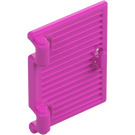 LEGO Dark Pink Window 1 x 2 x 3 Shutter with Hinges and Handle (60800 / 77092)