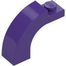 LEGO Violet Foncé Arche 1 x 3 x 2 avec Haut incurvé (6005 / 92903)