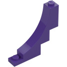 LEGO Tumma purppura Kaari 1 x 5 x 4 Käänteinen (4294 / 30099)