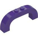 LEGO Dark Purple Arch 1 x 6 x 2 with Curved Top (6183 / 24434)