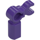 LEGO Dark Purple Bar Holder with Clip 90° (72869)