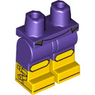 LEGO Dunkelviolett Batgirl - Smiling Minifigure Hüften und Beine (3815 / 29491)