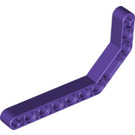 LEGO Dark Purple Beam 3 x 3.8 x 7 Bent 45 Double (32009 / 41486)