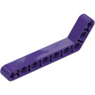 LEGO Dark Purple Beam Bent 53 Degrees, 3 and 7 Holes (32271 / 42160)