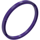 LEGO Dark Purple Beam Circle 15 x 15 (3250)