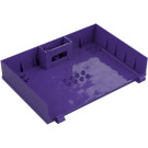 LEGO Tumma purppura Book Puoli jossa Hinges ja Compartment (80909)