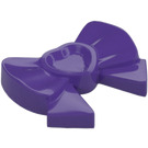 LEGO Dark Purple Bow with Heart and Ribbon (11618)