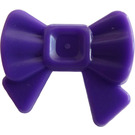 LEGO Dark Purple Bow with Ribbon