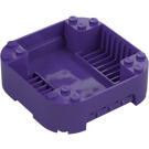 LEGO Dark Purple Box 8 x 8 x 2 (65129)