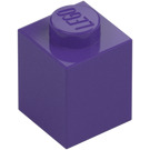 LEGO Dark Purple Brick 1 x 1 (3005 / 30071)