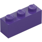 LEGO Morado oscuro Ladrillo 1 x 3 (3622 / 45505)